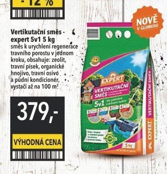 Vertikutační směs - expert 5v1 5 kg