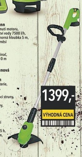 Sekačka zahradní strunová akumulátorová FZS 1005-A Fieldmann