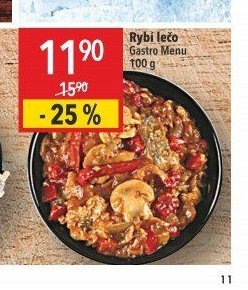 Rybí lečo Gastro Menu
