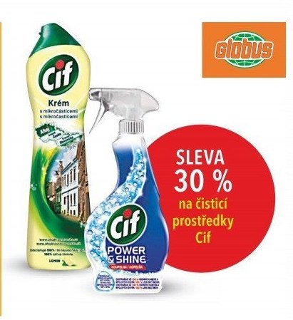 Cif čisticí prostředky