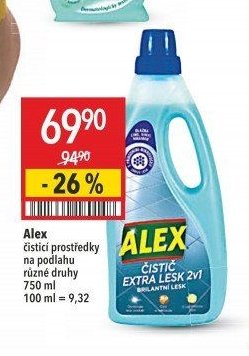 Alex čisticí prostředky na podlahu