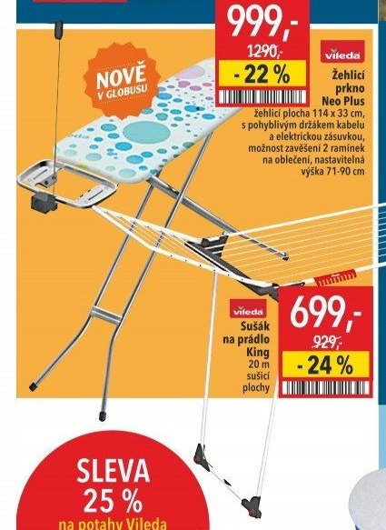 Žehlicí prkno Vileda Neo Plus