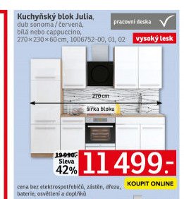 Kuchyňský blok Julia