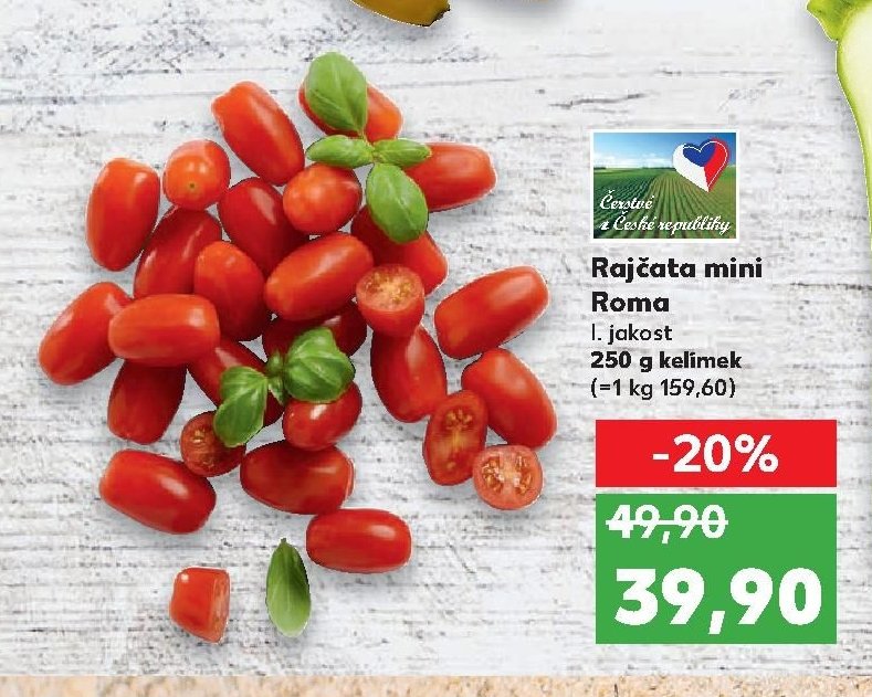 Rajčata mini Roma