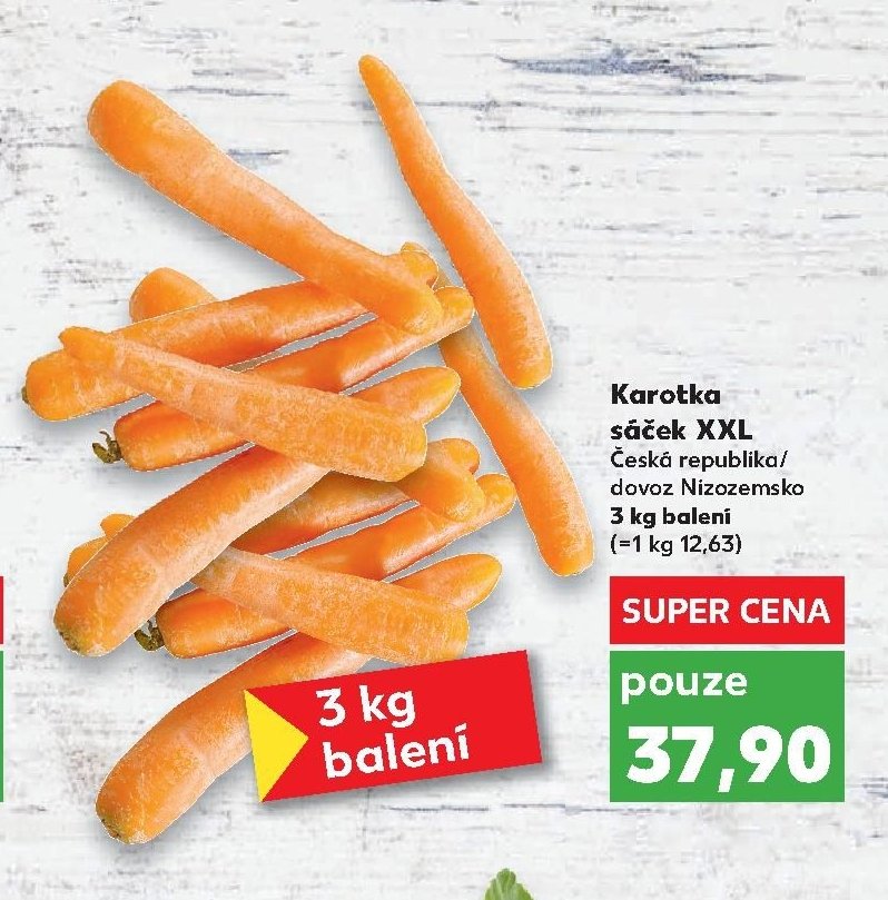 Karotka sáček XXL