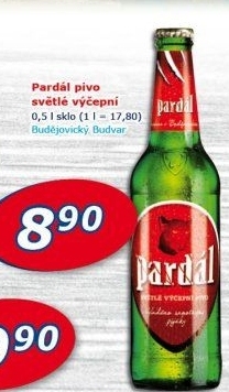 Pivo světlé výčepní 10° Pardál