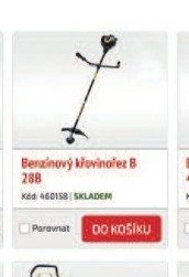 Benzínový křovinořez B 28B - UNI HOBBY akcniletaky.com