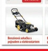 Benzínová sekačka s pojezdem a elektrostartem - UNI HOBBY akcniletaky.com