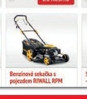 Benzínová sekačka s pojezdem RIWALL RPM - UNI HOBBY akcniletaky.com