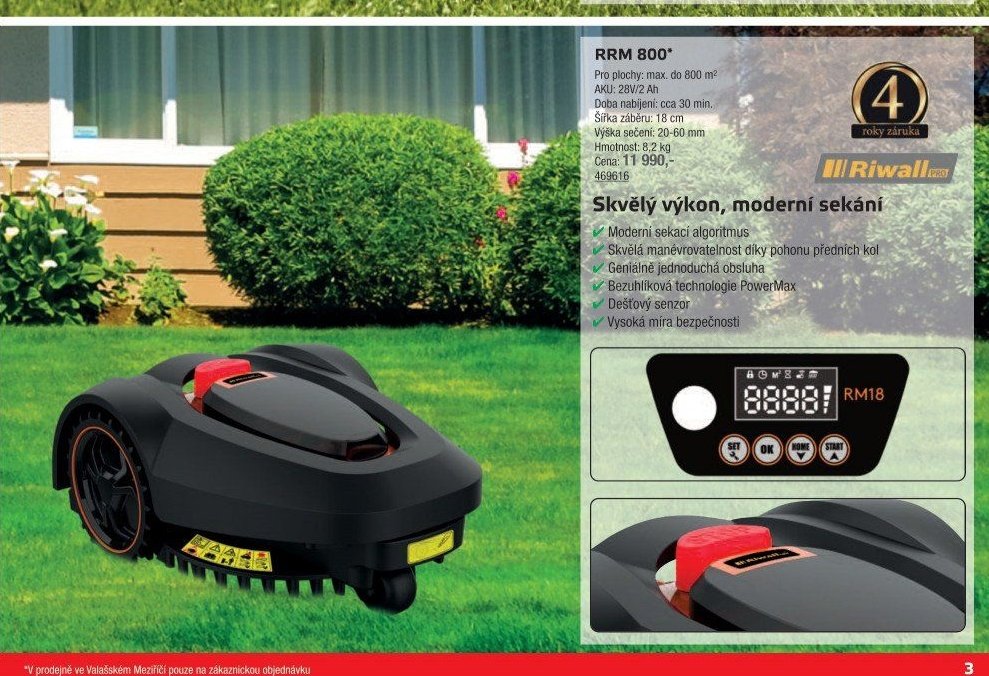 Riwall RRM 800* - UNI HOBBY akcniletaky.com