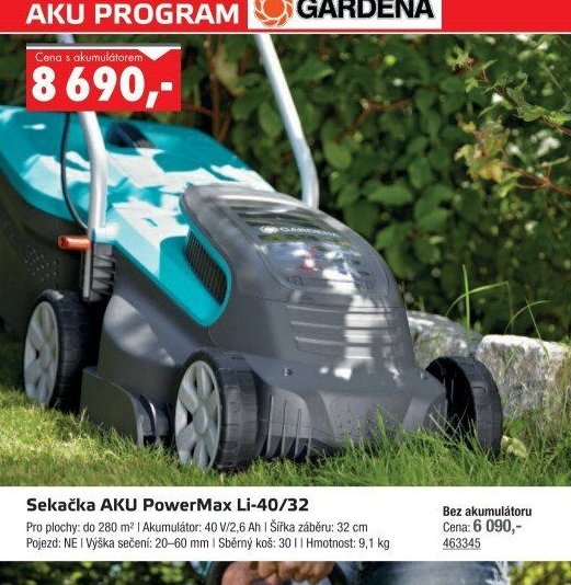 Sekačka AKU PowerMax Li-40/32 - UNI HOBBY akcniletaky.com