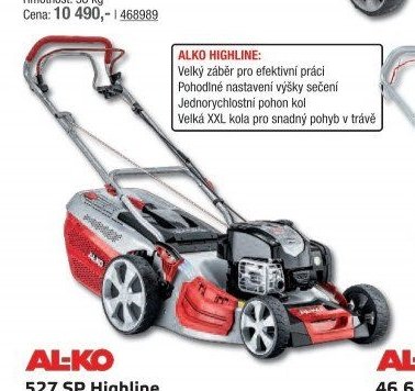 AL-KO 527 SP Highline - UNI HOBBY akcniletaky.com