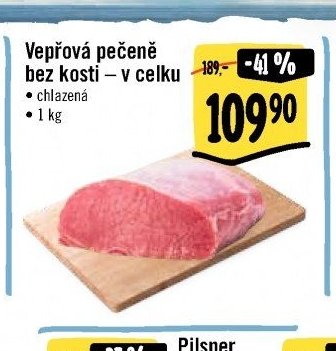 Vepřová pečeně bez kosti