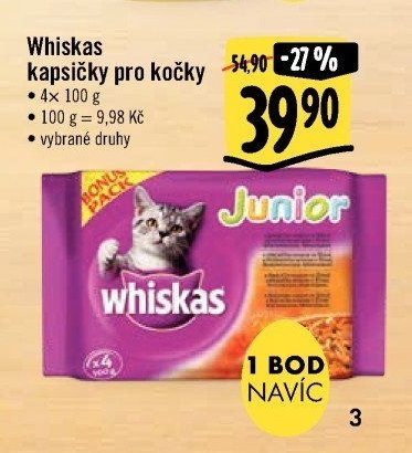 Whiskas kapsičky pro kočky