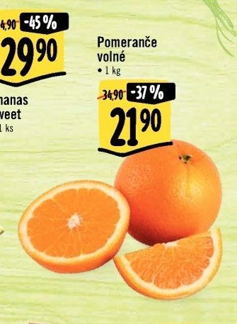 Pomeranče volné