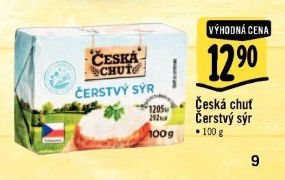 Česká chuť Čerstvý sýr
