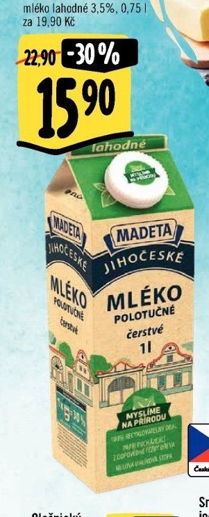 Jihočeské mléko lahodné