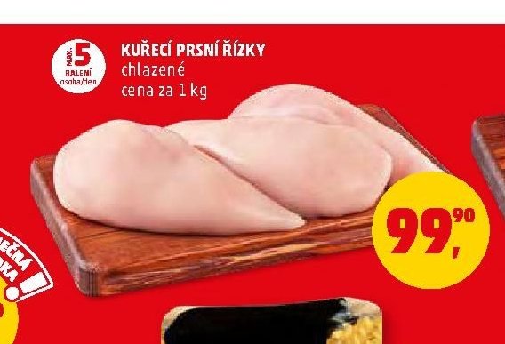 Kuřecí prsní řízky