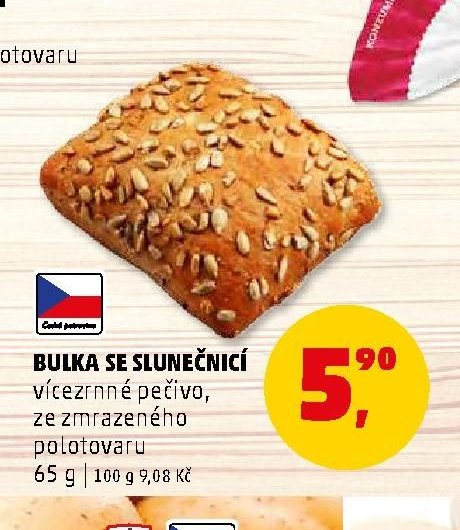 Bulka se slunečnicí