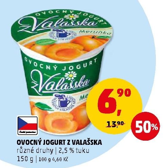 OVOCNÝ JOGURT Z VALAŠSKA