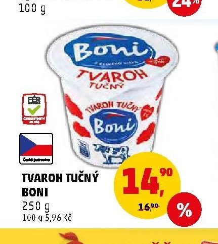TVAROH TUČNÝ BONI