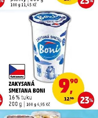 ZAKYSANÁ SMETANA BONI