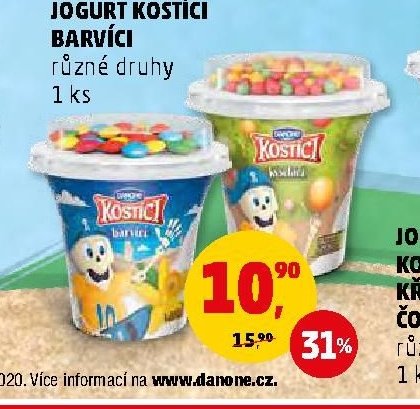 JOGURT KOSTÍCI BARVÍCI