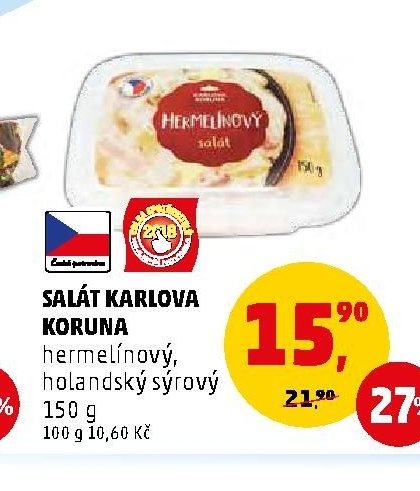 SALÁT KARLOVA KORUNA