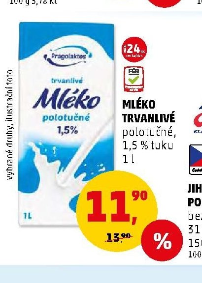 MLÉKO TRVANLIVÉ