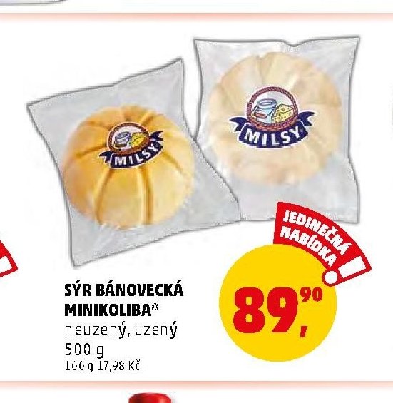 SÝR BÁNOVECKÁ MINIKOLIBA