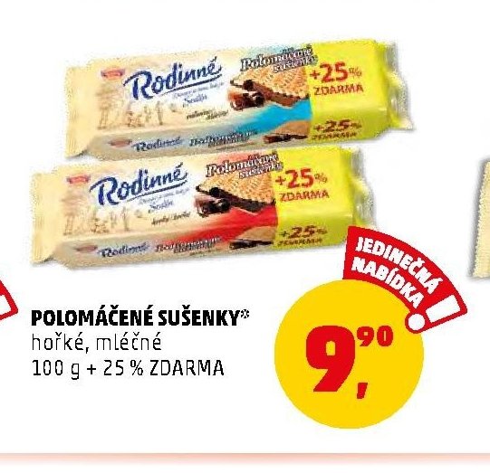 POLOMÁČENÉ SUŠENKY