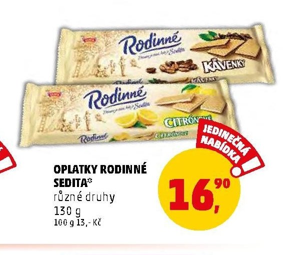 OPLATKY RODINNÉ SEDITA