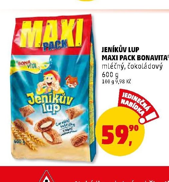 JENÍKŮV LUP MAXI PACK BONAVITA