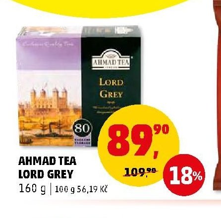 AHMAD TEA LORD GREY