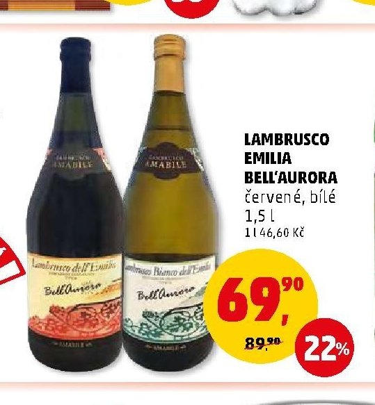 LAMBRUSCO EMILIA BELL'AURORA