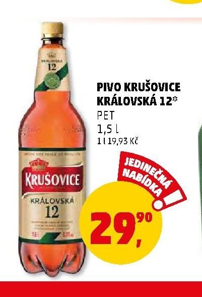 PIVO KRUŠOVICE KRÁLOVSKÁ 12