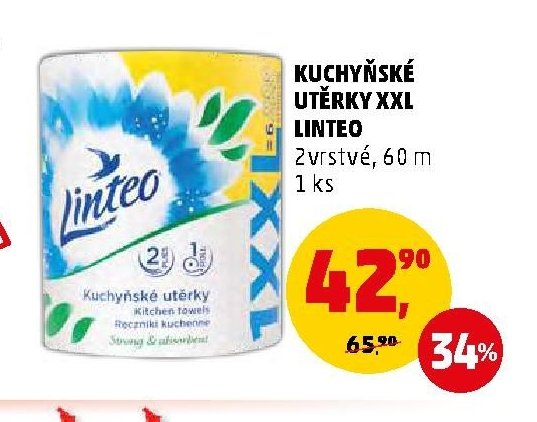Kuchyňské utěrky XXL Linteo
