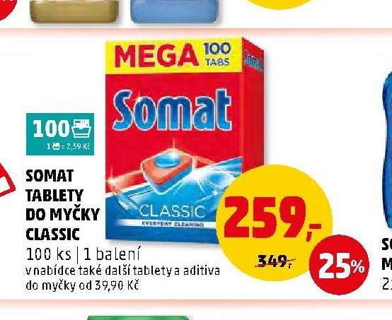 Somat tablety do myčky Classic