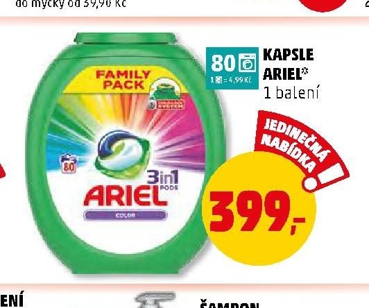 Kapsle Ariel