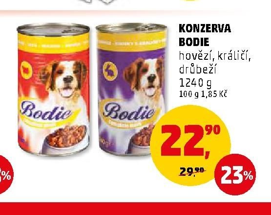 Konzerva Bodie