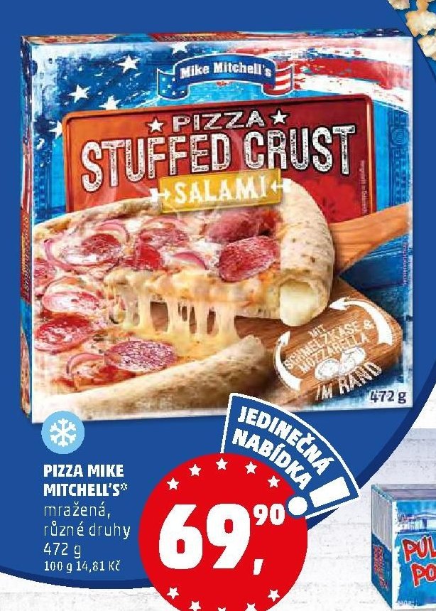 Pizza Mike Mitchell's Stuffed Crust Salami