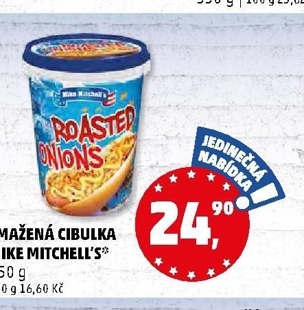 Smažená cibulka Mike Mitchell's