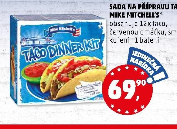 Sada na přípravu Taco Mike Mitchell's