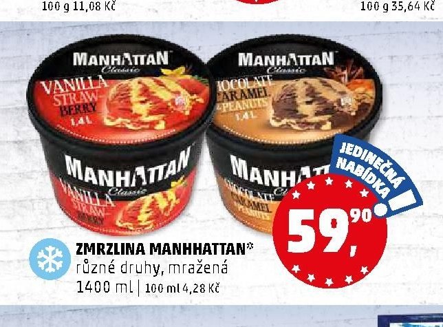 Zmrzlina Manhattan