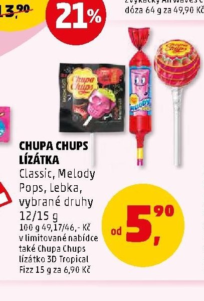 Chupa Chups lízátka
