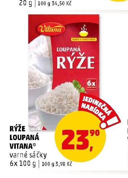 RÝŽE LOUPANÁ VITANA