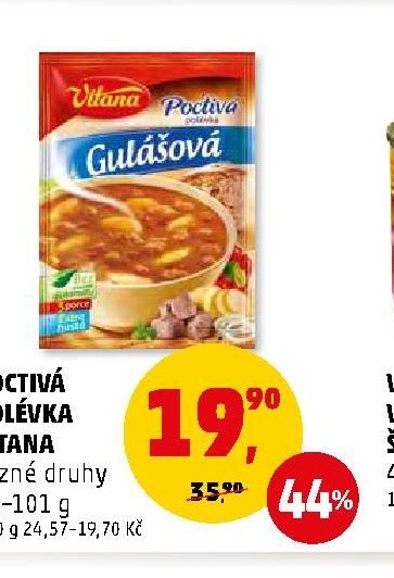 POCTIVÁ POLÉVKA VITANA