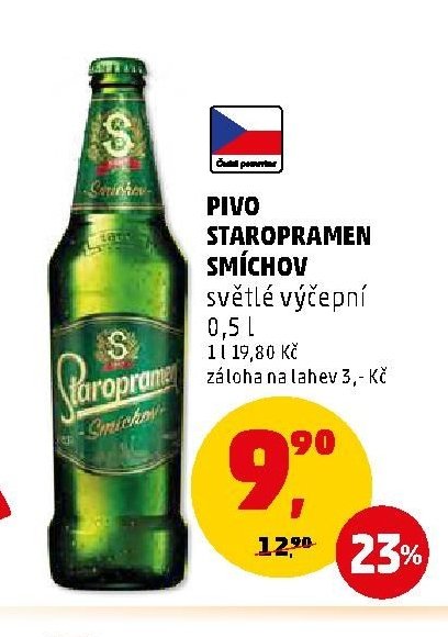 Pivo Staropramen Smíchov