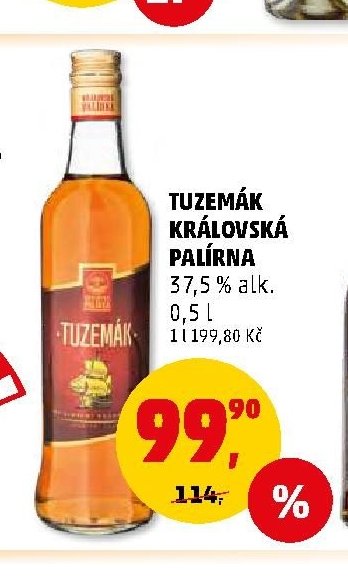 Tuzemák Královská palírna