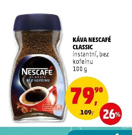 Káva Nescafé Classic